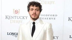 Jack Harlow Wore A Fully Iridescent White Suit To The Kentucky Derby
