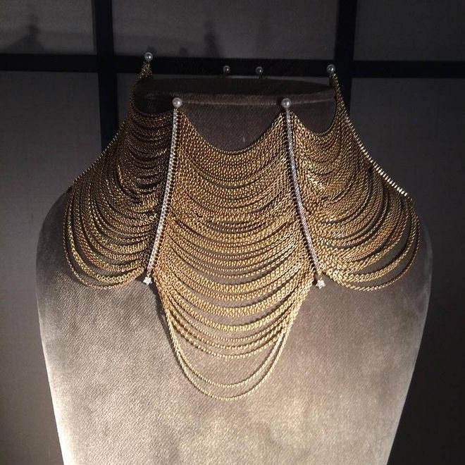 Also making its debut at Baselworld was this statement-making necklace