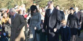Prince George and Princess Charlotte Show Some Festive Cheer on Christmas Day