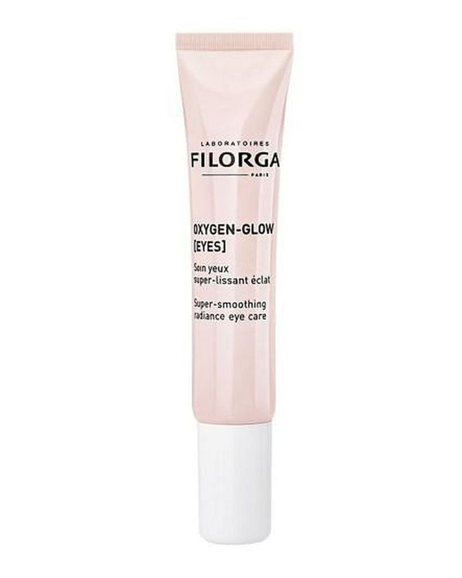‘Glow’ is an intensely overused word in today’s beauty marketing, but Filorga’s latest eye cream delivers just that. The texture is truly unique: it’s a lightweight, pearly-pink cream with a radiant finish that illuminates without leaving behind any giveaway pigment.