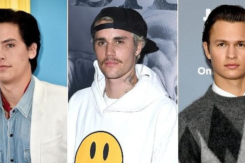Cole Sprouse, Justin Bieber, Ansel Elgort