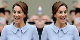 The Duchess Of Cambridge Arrives In The Netherlands For First Overseas Solo Tour