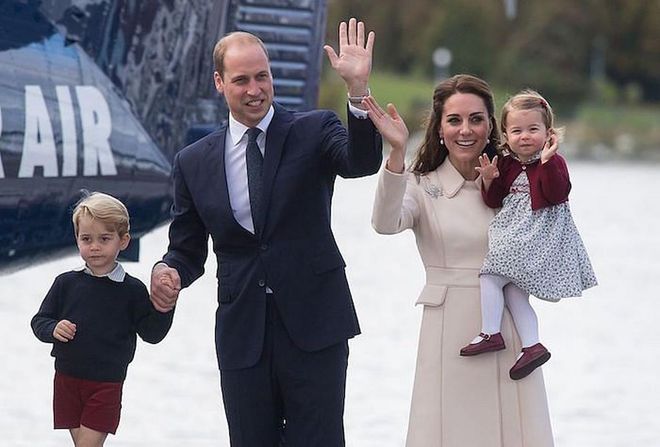 Prince George, Princess Charlotte, Prince William, Kate Middleton