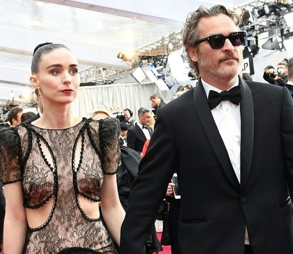 Rooney Mara and Joaquin Phoenix
