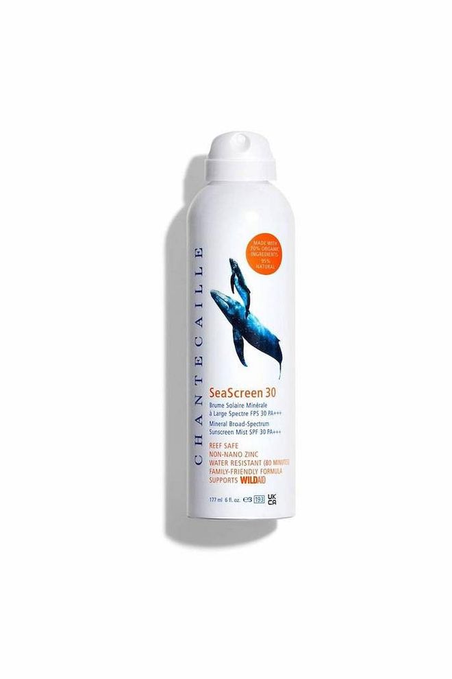 Best Spray-On Sunscreen: SeaScreen 30 Mineral Broad-Spectrum Sunscreen Mist SPF 30 PA+++, $117, Chantecaille