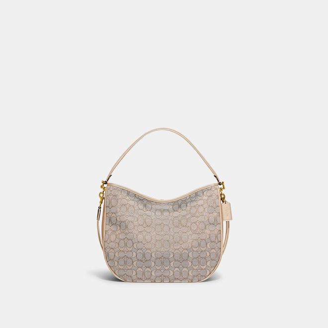 Soft Tabby Hobo In Signature Jacquard, $795, Coach