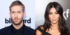 Calvin Harris And Kim Kardashian Are Hanging Out Now