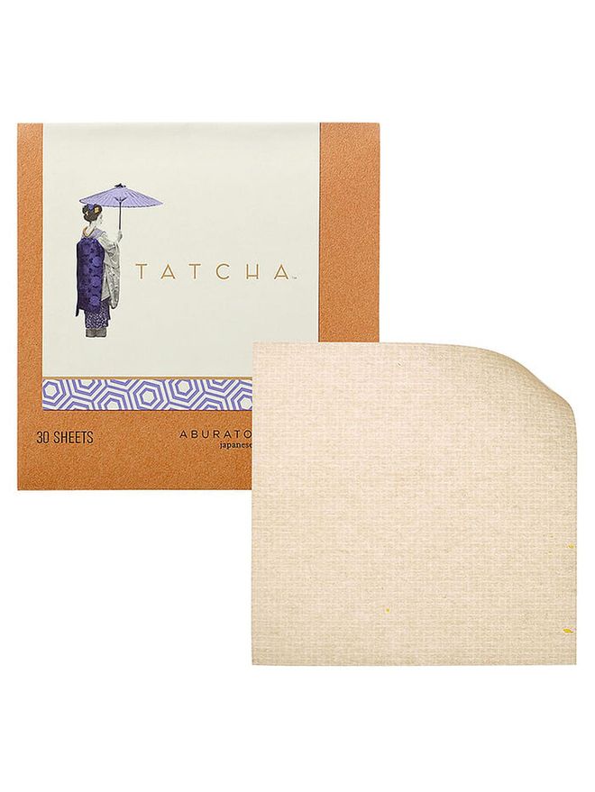 Oil blotters are my safety blanket. They have to be with me AT ALL TIMES, non-negotiable. People with oily skin can definitely relate! The best kind of oil blotter that doesn't strip the skin and actually help adequately soak up excess oil are the ones made of Japanese rice paper. The <b>Tatcha Aburatorigami Blotting Sheets</b> are extra special because they are made with 100% abaca leaf that have twice the blotting power but never disturbs makeup. No matter what always go with the paper blotters, preferably without powder, for ultra balanced skin. 
