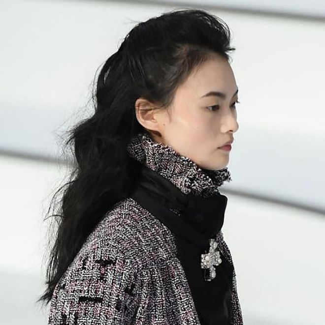 Chanel brings half-up hair back – and it looks chicer than ever
