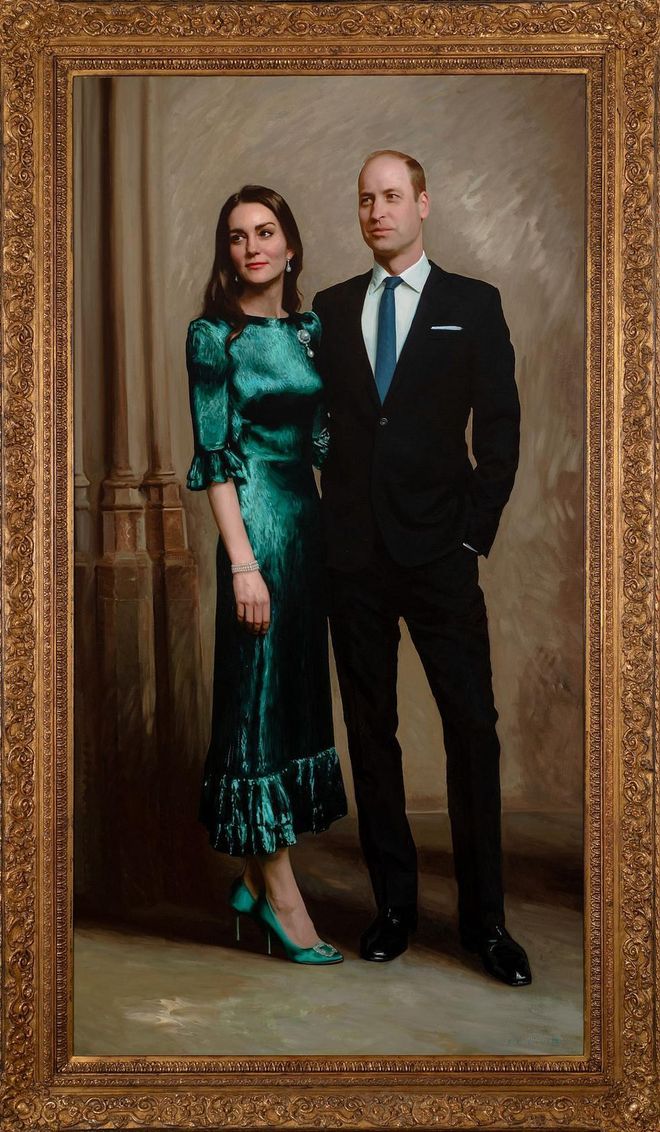 Kate Middleton Prince William Official Joint Portrait