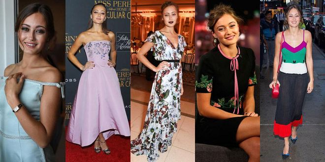 Claim to fame: The actress starred in Never Let Me Go, Maleficent and Tim Burton's Miss Peregrine's Home for Peculiar Children. She has since been a fixture on the fashion week front rows, including Chanel Metier d'Art last week. 
Style profile:  Girly, but with an edge.