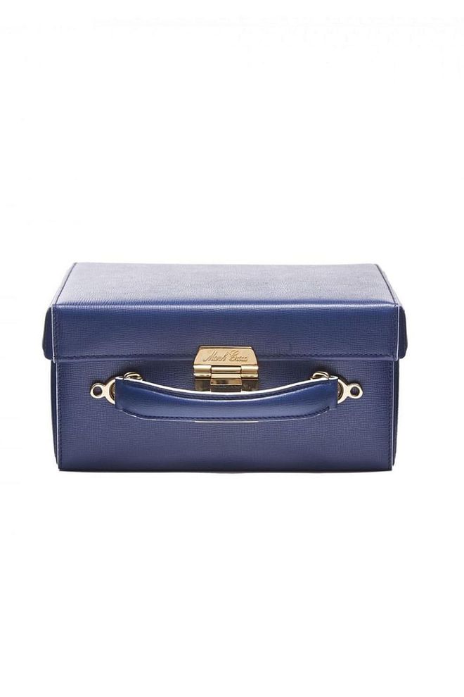 Having been founded in 1845, Mark Cross is arguably America's first luxury label. It's boxy, polished designs are as desirable now as they were then. Small box bag, £1,635