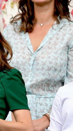 Kate Middleton and Meghan Markle at Wimbledon 2019