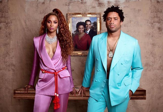 The couple dressed as Beyoncé and Jay-Z with a pair of perfect costumes.