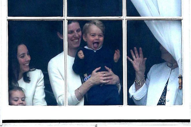 We are all Prince George.
Photo: Getty

