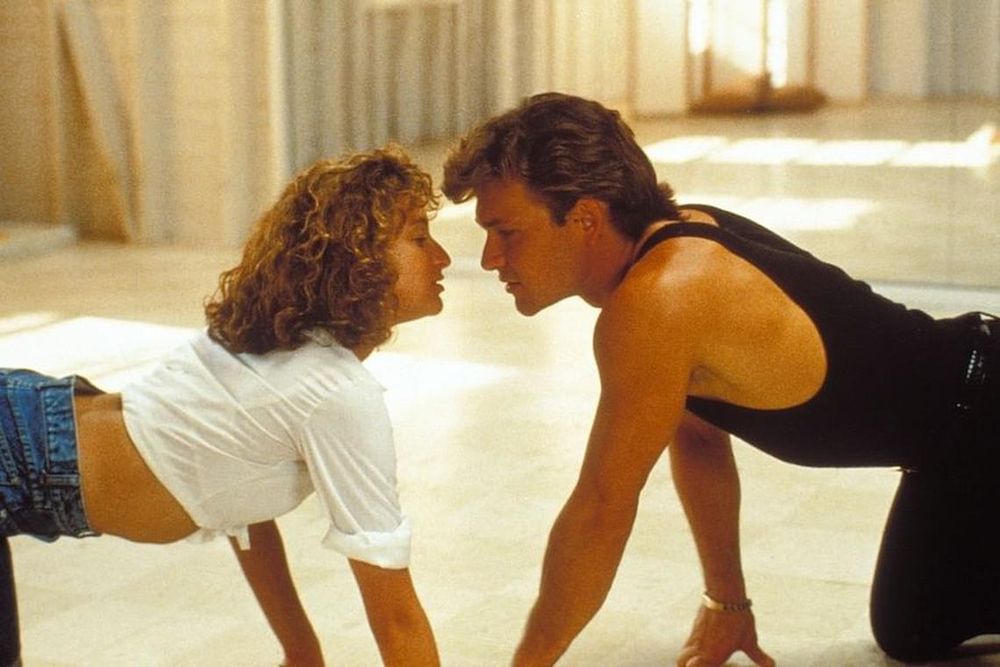 Patrick Swayze and Jennifer Grey in the movie "Dirty dancing" by Emile Ardolino. (Photo: Getty Images)
