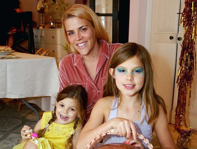 Actress Busy Philipps and her husband Marc Silverstein share two daughters, Cricket Pearl and Birdie Leigh Silverstein.

Photo: Getty