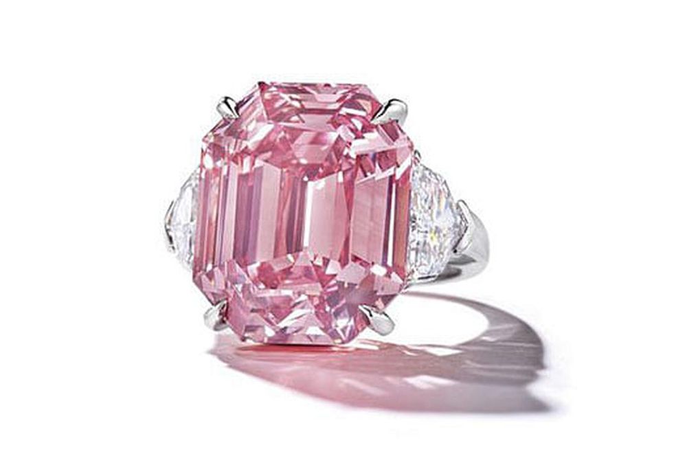 The Winston Pink Legacy diamond