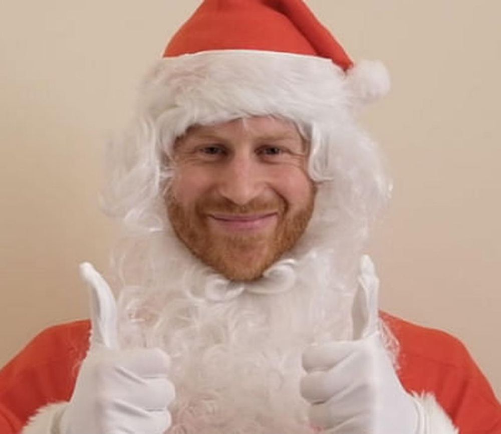 Prince Harry Dresses Up As Santa For A Sweet Children's Charity Video