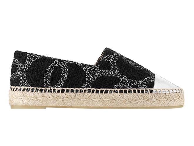 Alongside its signature ballet pumps, Chanel has come to own the espadrille. If you're planning on splurging on a pair of espadrilles, make it these, which are loved by celebrities and fashion editors alike. This season, they come in tweed and lamb-skin.