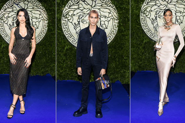 All Of The Celebrities Who Attended The Joint Versace And Fendi Show