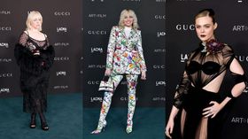 From left: Billie Eilish, Miley Cyrus and Elle Fanning (Photos: Getty Images)