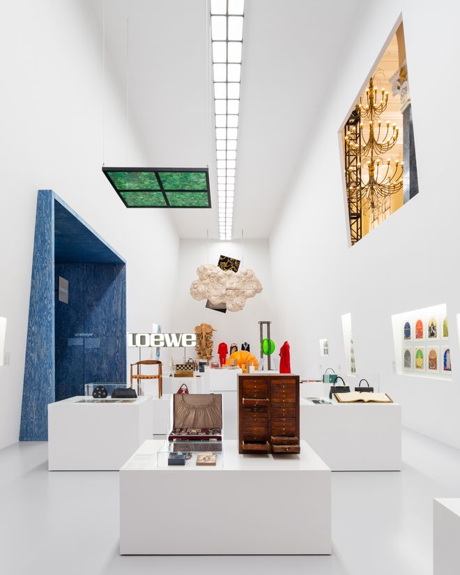 Loewe Crafted World Exhibition First Room
