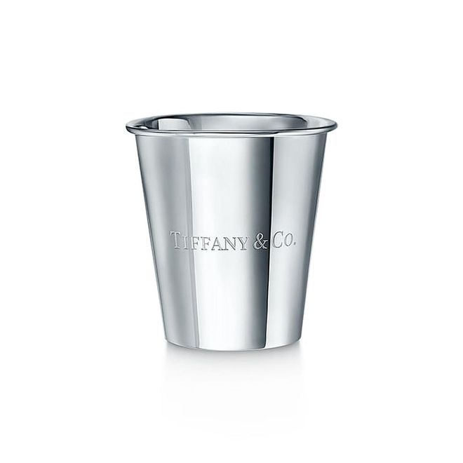 Everyday Objects paper cup in sterling silver