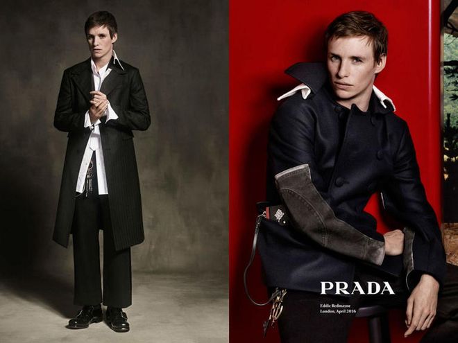 Eddie Redmayne Is The New Face Of Prada