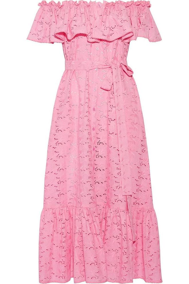 Mira off-shoulder maxi dress, $1,091, net-a-porter.com