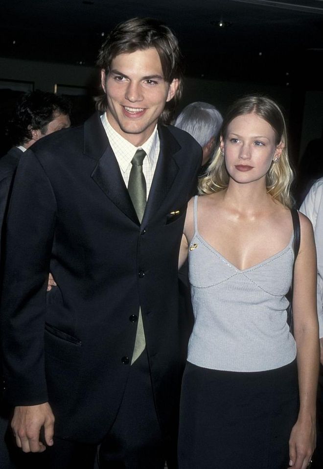 We thought we were hallucinating when we found out Ashton Kutcher and Mad Men's January Jones were once an item. The former couple don't seem to have aged a day since either..