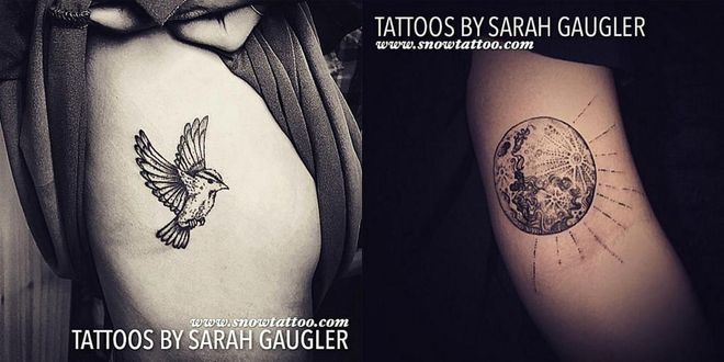 Who: @sarahgaugler
Why: Gaugler proves her range with an oeuvre that includes tiny, spare line pieces and heavier, detailed works—all rendered with precision and skill.