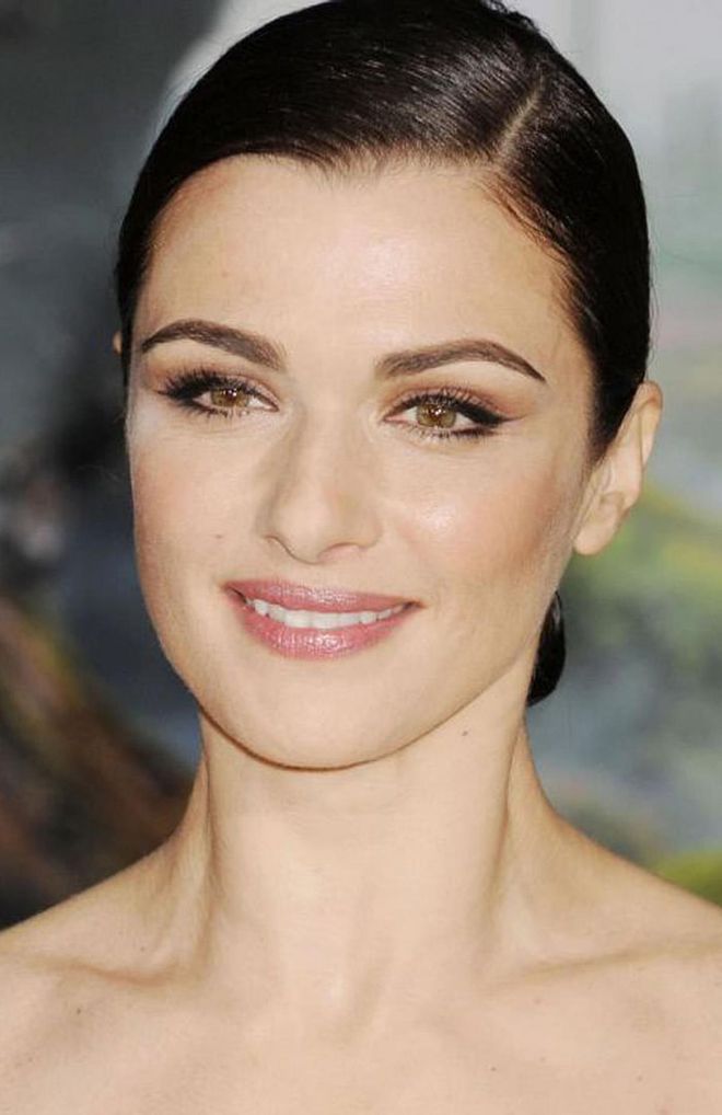 The former Bazaar cover star Rachel Weisz always has a perfectly placed brow arch.