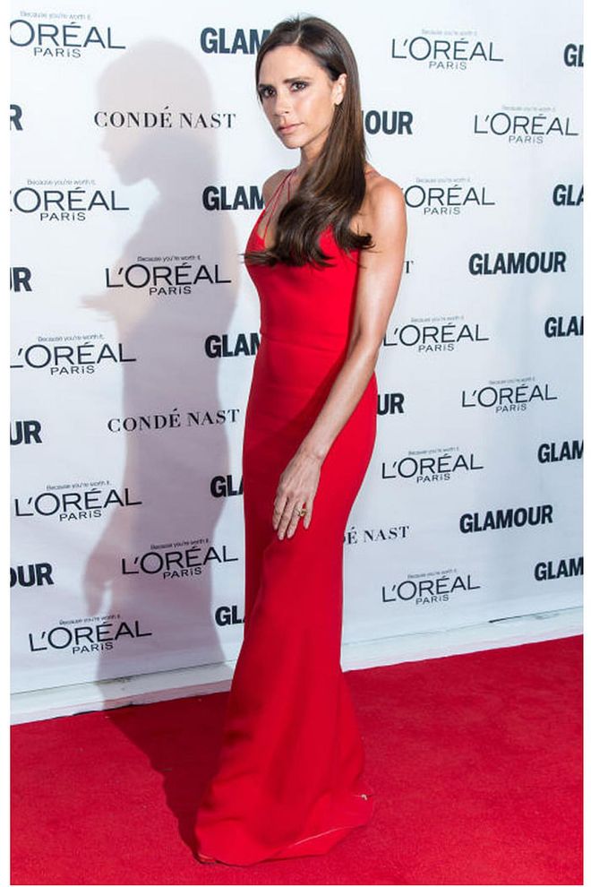 What: Victoria Beckham
Where: the Glamour Women of the Year Awards. Photo: Getty