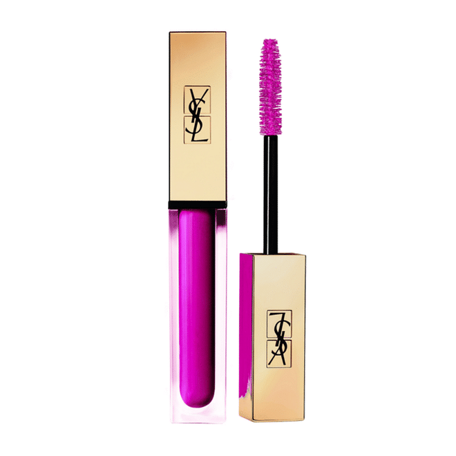 Step out of your comfort zone with a coloured mascara. This one makes your lashes fluttery and pink without them looking tacky.