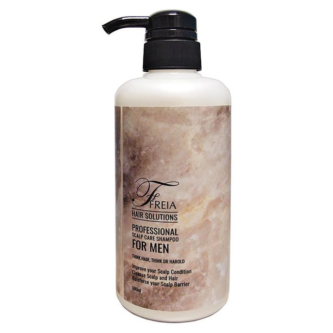 Leaving a fresh, minty feeling, this sweeps away pore-clogging oil and impurities while restoring optimal scalp pH with a cocktail of exfoliating salicylic acid, stimulating copper tripeptide and conditioning agents.

Freia Professional Scalp Care Shampoo, $48, Freia Hair Solutions