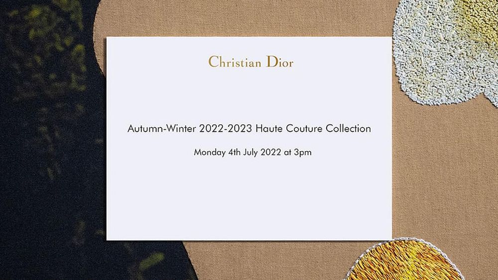 Dior Autumn/Winter haute couture 2022/23