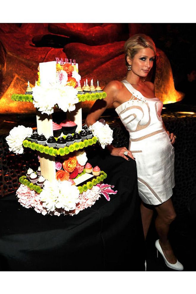 At her 29th birthday party. Photo: Getty