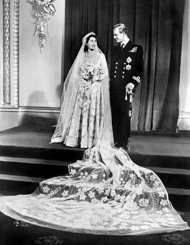 These two knew one another from a young age, as was common when they met in 1934, at the wedding of of Princess Marina of Greece (Philip's cousin) and the Duke of Kent (Elizabeth's uncle). At the time, Elizabeth was 8, and Phillip was 13.

Five years later, when King George V! visited Dartmouth College, Prince Phillip was enlisted to entertain his daughter, whom he had met at a wedding years prior. The two connected, and the rest is history Photo: Getty