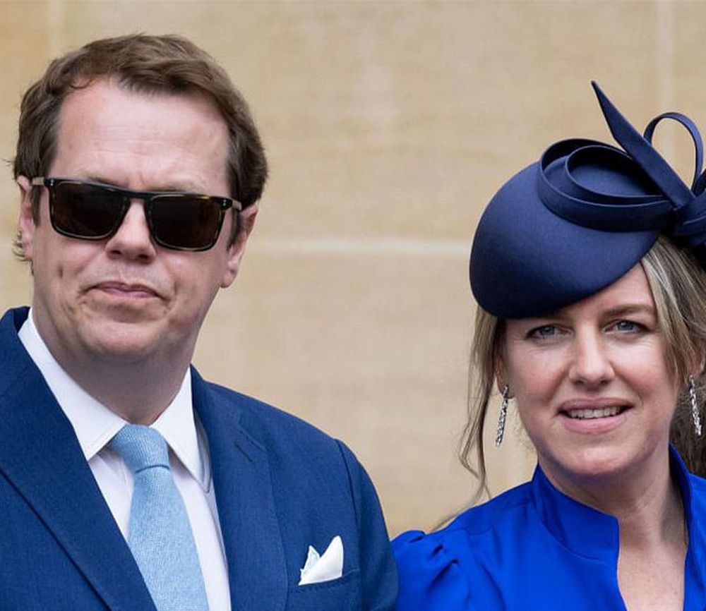 Queen Camilla's Children Tom Parker Bowles and Laura Lopes.