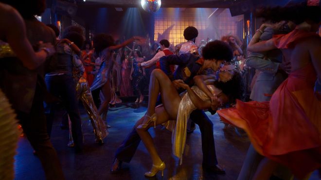 If you were wondering whether Baz Luhrmann's signature cinematic style would translate well on TV, wonder no more. As with Romeo and Juliet, Moulin Rouge and The Great Gatsby, The Get Down is a feast for the eyes—overflowing with rich colours and a startling vibrancy, even the most chaotic scenes ooze a sense of heady glamour and sophistication. Photo: Courtesy of Netflix