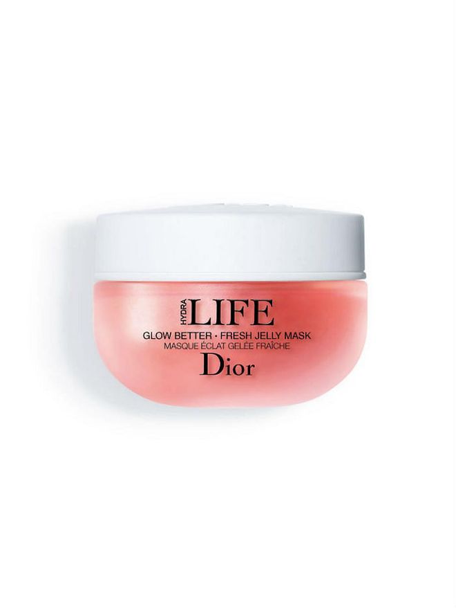 <b>Glow Better Fresh Jelly Mask, Dior Hydra Life</b>: The ultra-light gel formula is concocted with botanical extracts from blueberries, citrus fruits, sugar cane and sugar maple that are rich in AHAs to gently but effectively slough off skin-congesting dead skin cells off the face. The little apricot kernels also work as a physical exfoliant to thoroughly remove all the gunk off. Though marketed as a mask, this can be used as a gentle chemical exfoliant once or twice a week to decongest the skin and reveal a younger layer of cells for a more luminous mien - perfect for guys who have rough and dull skin. Photo: Dior