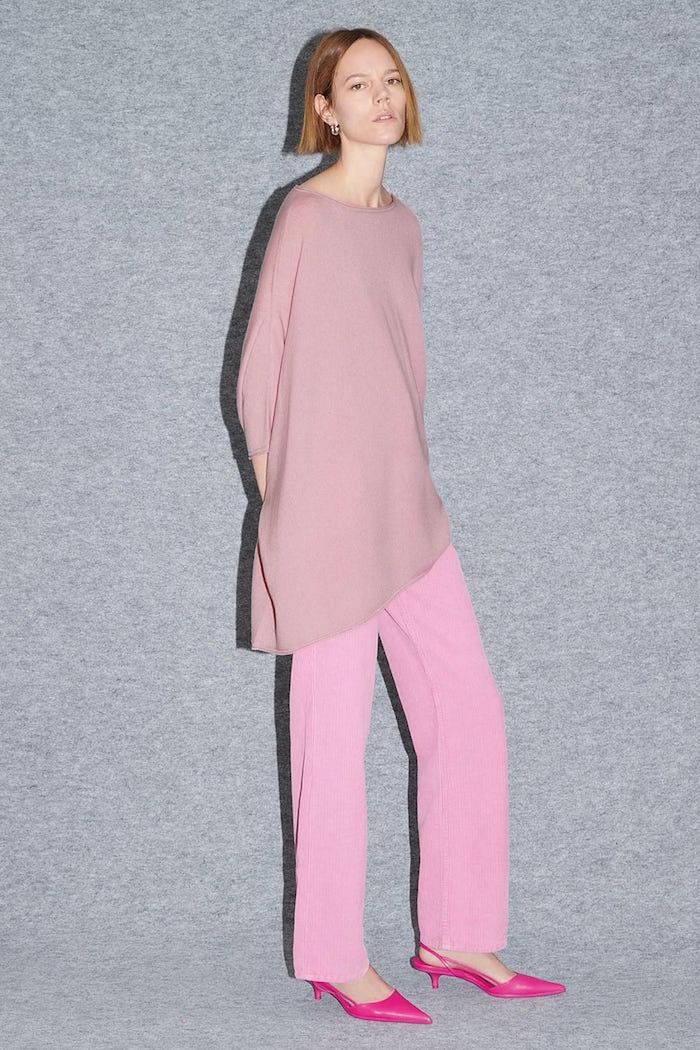 Soft Knit Sleep Pant in Pale Pink from Joe Fresh