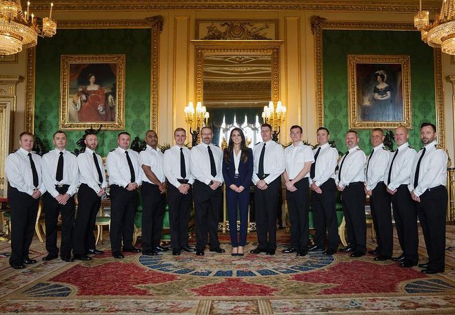 Princess Kate Royal Navy Meeting
