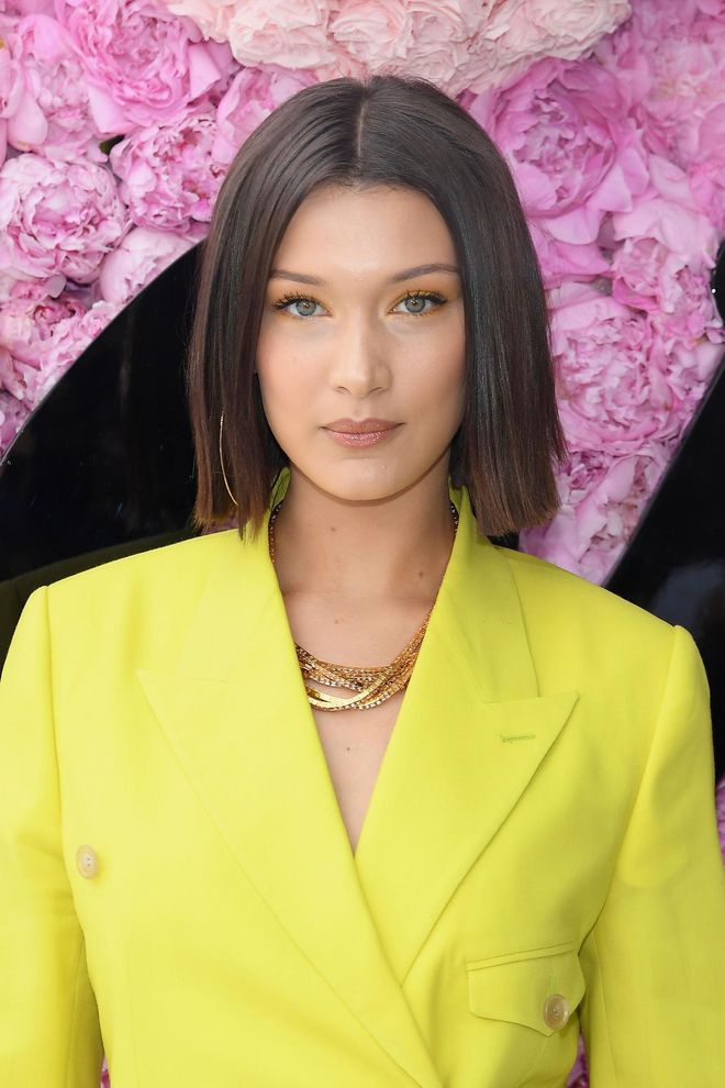 PARIS, FRANCE - JUNE 23:  Bella Hadid attends the Dior Homme Menswear Spring/Summer 2019 show as part of Paris Fashion Week on June 23, 2018 in Paris, France.  (Photo by Pascal Le Segretain/Getty Images)