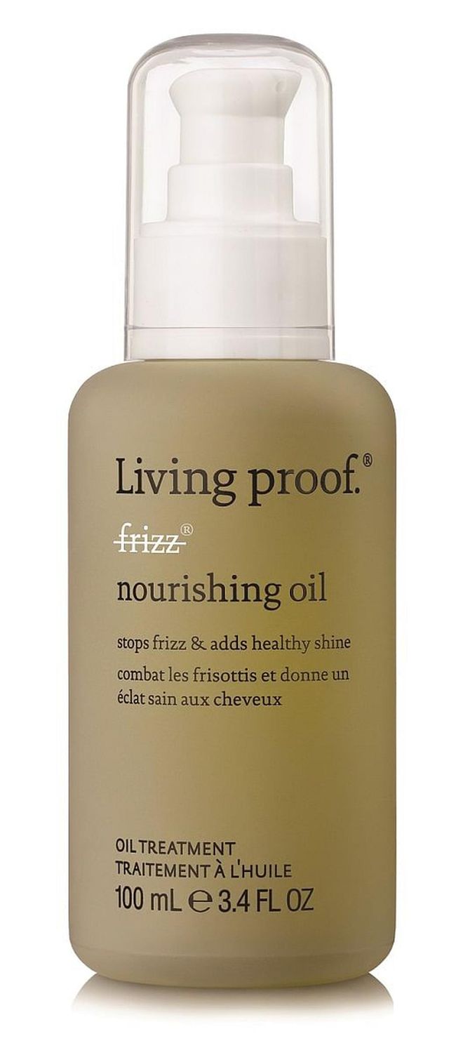 Living Proof's patented molecule blocks out humidity and tames even the most unmanageable locks without any sticky or greasy residue. 