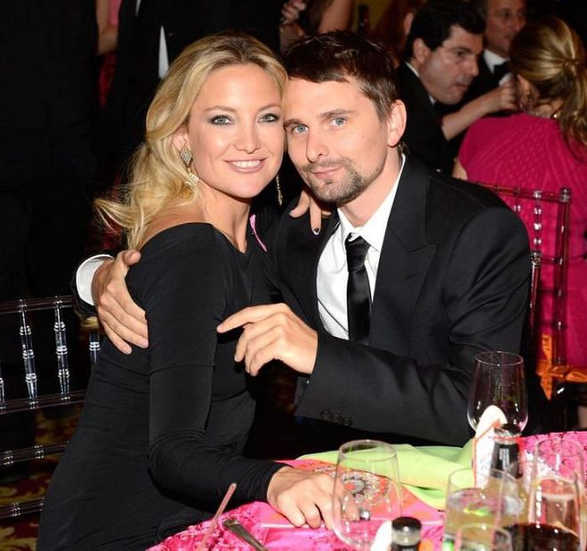 Kate Hudson started dating Muse front man Matt Bellamy in the spring of 2010. The couple announced their engagement in April 2011, and welcomed son Bingham Bellamy months later in July, per Us Weekly. However, in December 2014, it was revealed that the pair had quietly broken up, via E! News.

In October 2015, Hudson told Allure, "If Matt and I had a great relationship, we would still be together, but we chose to move on because we had different visions of how we wanted to live our lives. That doesn't mean, though, that we can't rebuild something that would be the best thing for the kids."

Hudson is now dating Danny Fujikawa, with whom she welcomed daughter Rani Rose Hudson Fujikawa.

Photo: Getty