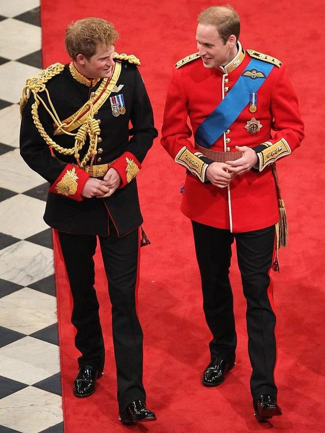 However, Prince William broke this tradition when he named his brother best man. According to The Guardian, "Bridegrooms in royal weddings traditionally chose a 'supporter' instead of a best man. The Prince of Wales chose his brother Prince Andrew to be his supporter when he married Diana at St Paul's Cathedral in 1981." Photo: Getty 