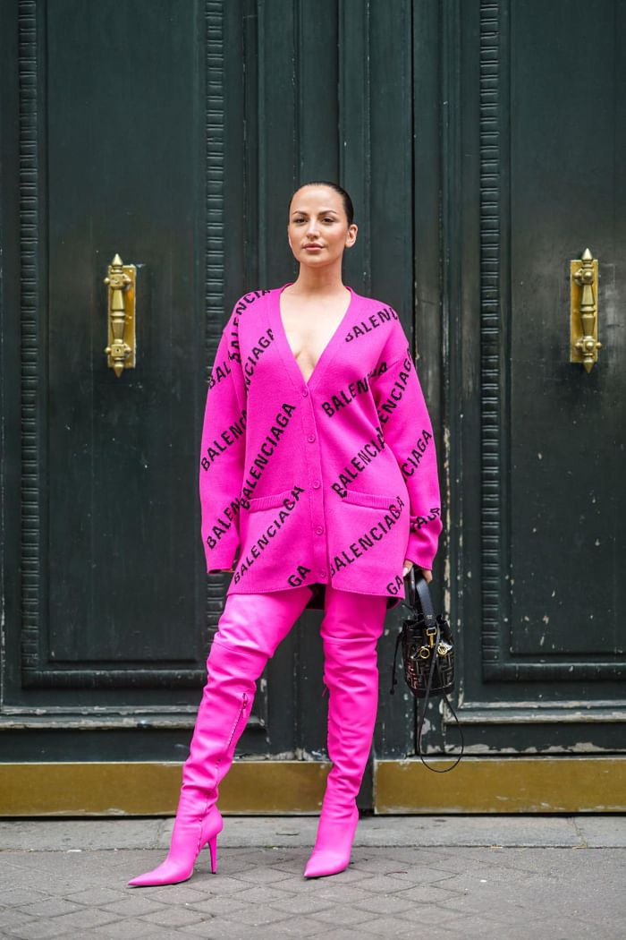 7 Wildly Different Ways To Style A Vibrant Pink Outfit