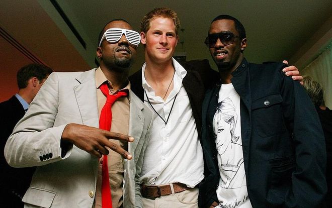 Important reminder that P Diddy literally owns Bad Boy Records, so that's really all the information you need about whether or not Harry is, in fact, a bad-boy. (Also this photo of the trio in 2007 is completely iconic, so go ahead and print it/frame it.)